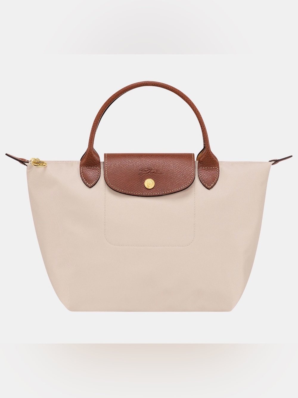 Longchamp Le Pliage Original S Handbag being/ brown color